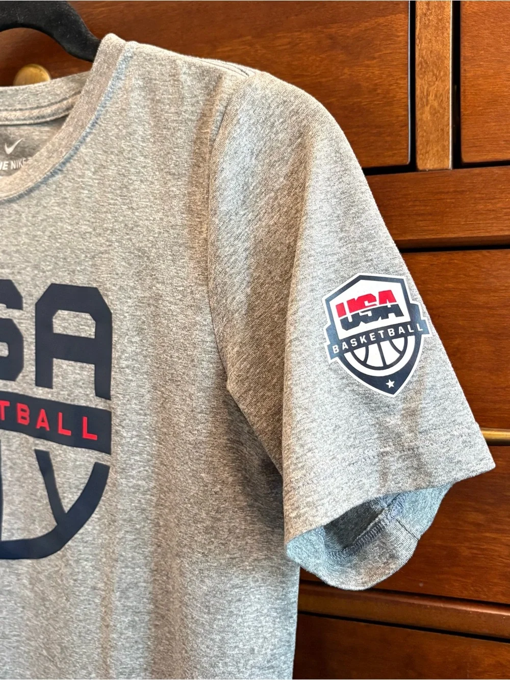 Boys Nike USA Basketball Performance Dri-Fit T-Shirt 10/12